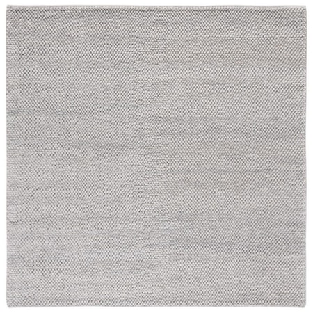 Safavieh 6 x 6 ft. Natural Contemporary Hand Woven Square Rug, Silver NAT425G-6SQ